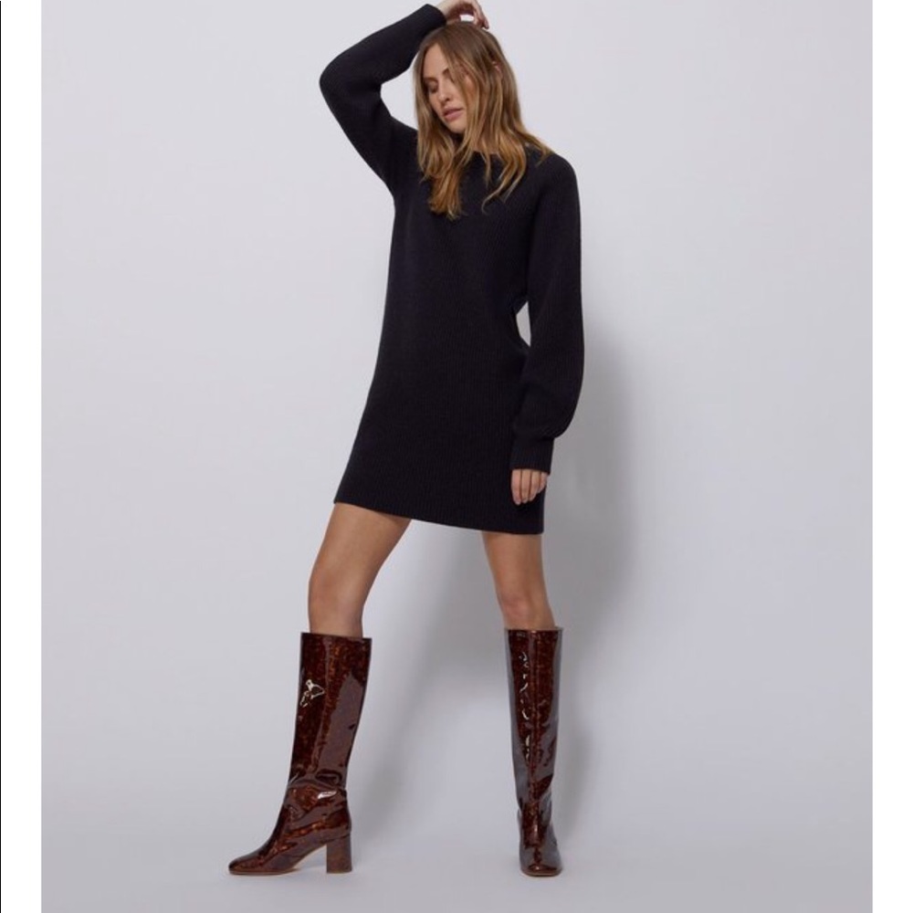 NWT BLDWN Micah wool cashmere sweater dress